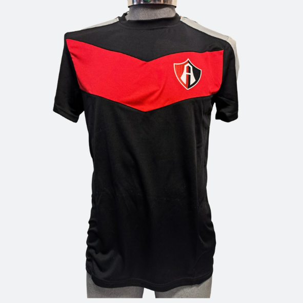 ATLAS FC ADULT BLACK/RED T-SHIRT