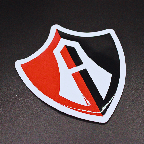 VINYL STICKER WITH 3D VARNISH