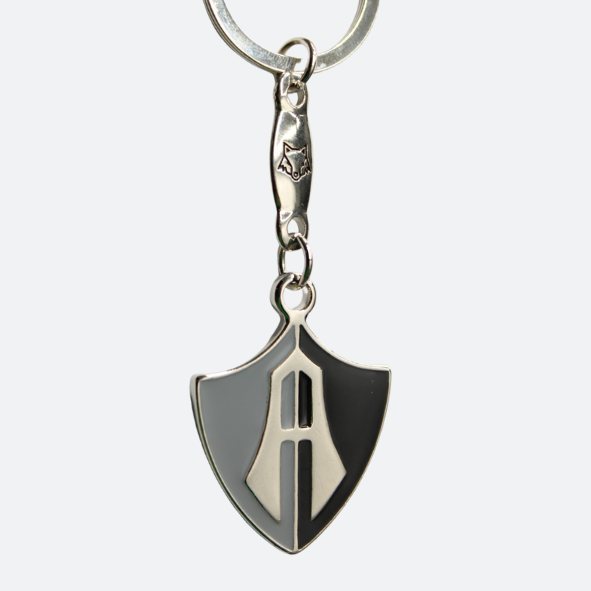ATLAS FC KEYCHAIN WITH CELL PHONE STICKER