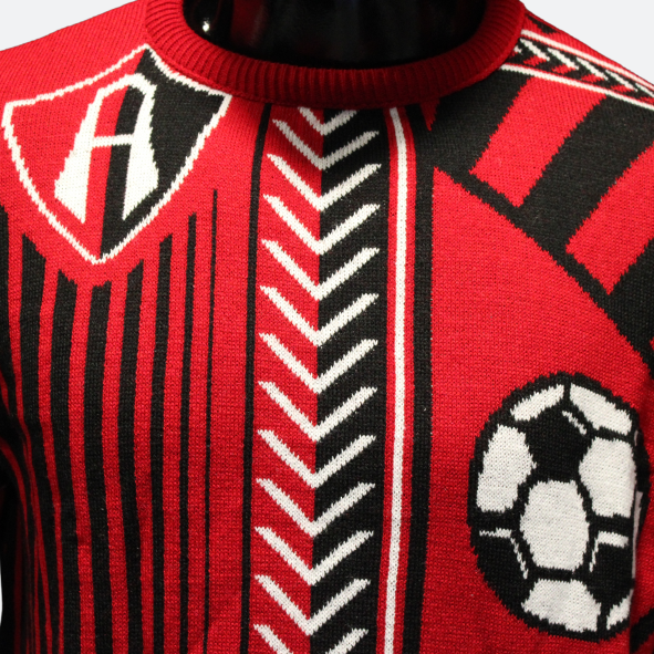 ATLAS FC FIEL ROJINEGRO SWEATER