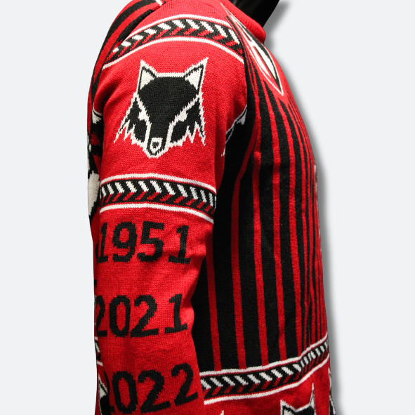 ATLAS FC FIEL ROJINEGRO SWEATER