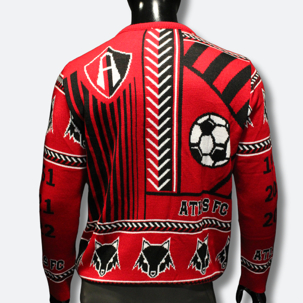 ATLAS FC FIEL ROJINEGRO SWEATER