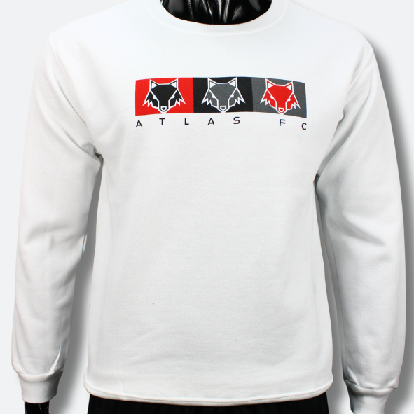 3 FOXES ROJINEGROS CREWNECK