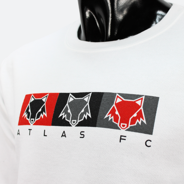 3 FOXES ROJINEGROS CREWNECK