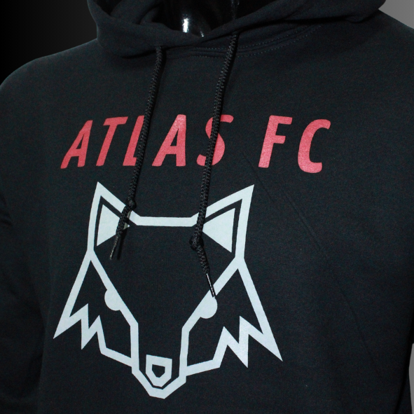 HOODIE ATLAS FC ZORRO GRAY CLASSIC BLACK