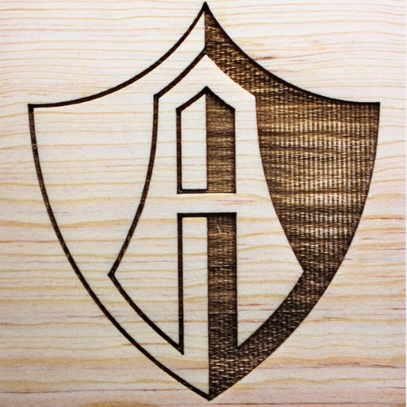 ATLAS FC WOODEN CUTTING BOARD