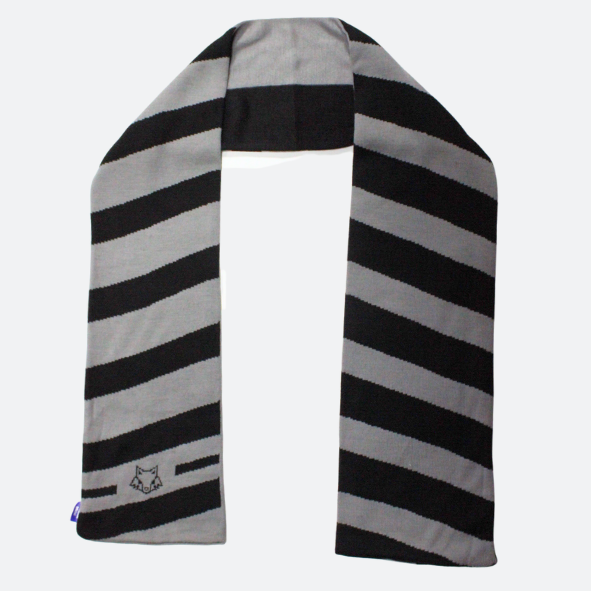 ATLAS FC BICOLOR BLACK/GREY SCARF