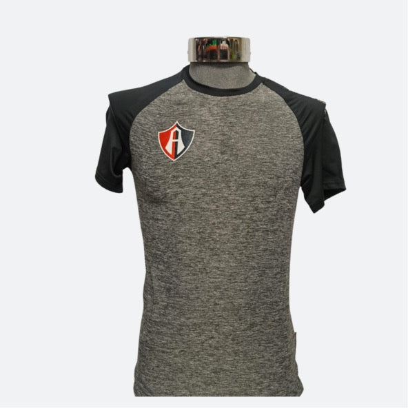ADULT GREY DETAILS BLACK ATLAS T-SHIRT