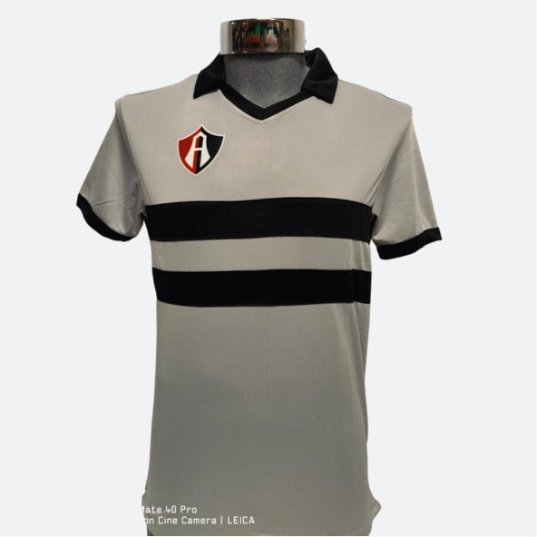 POLO SPORT SHIRT FOR KIDS GRAY WITH STRIPES