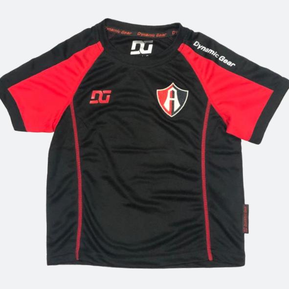 ATLAS FC RED AND BLACK KIDS T-SHIRT