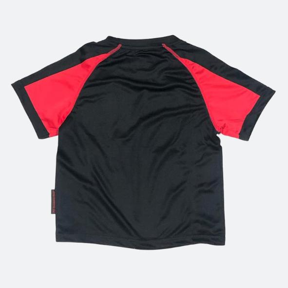 ATLAS FC RED AND BLACK KIDS T-SHIRT