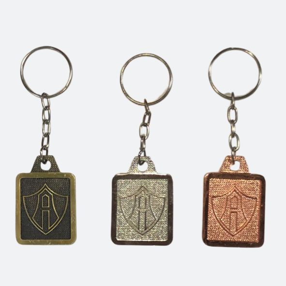 ATLAS FC RECTANGULAR KEYCHAIN