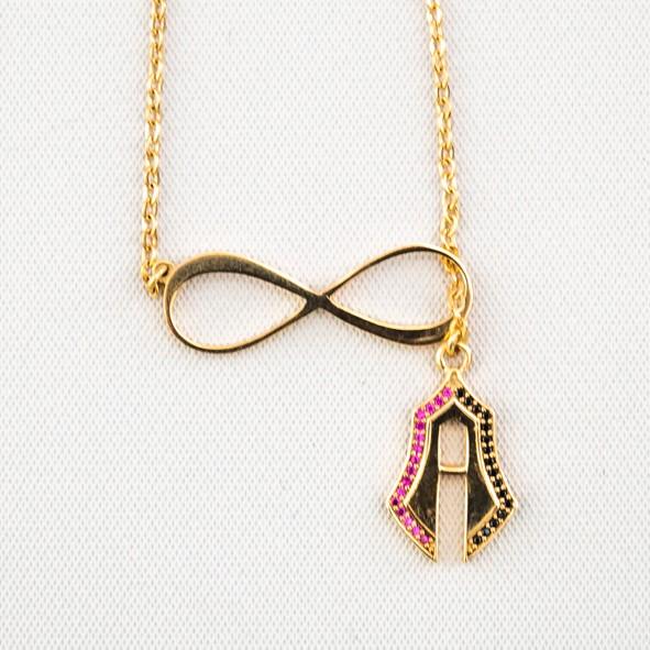 Atlas FC Logo Inifinity Necklace