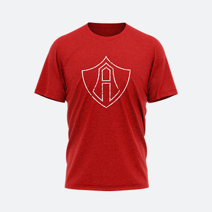 ATLAS FC RED OUTLINE T-SHIRT
