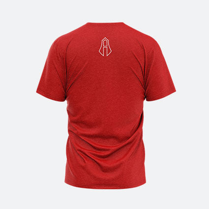 ATLAS FC RED OUTLINE T-SHIRT