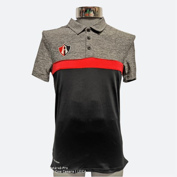 ATLAS FC MEN´S POLO T SHIRT - GREY / BLACK