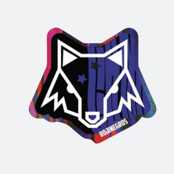 OFFICIAL STICKER ROJINEGROS