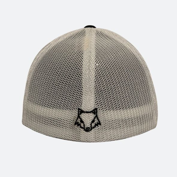 ATLAS BLACK/WHITE FLAT CAP