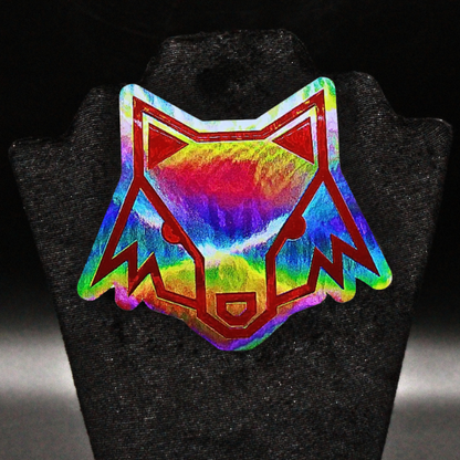 ZORRO STICKER IN HOLOGRAPHIC VINYL