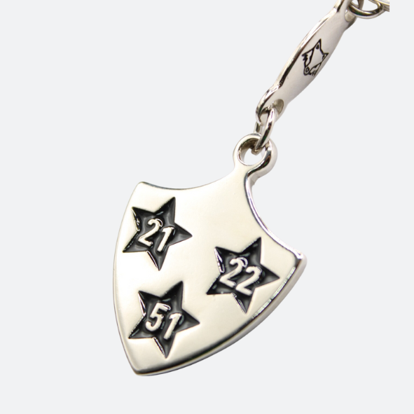 ATLAS FC KEYCHAIN WITH CELL PHONE STICKER