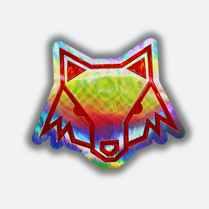 ZORRO STICKER IN HOLOGRAPHIC VINYL