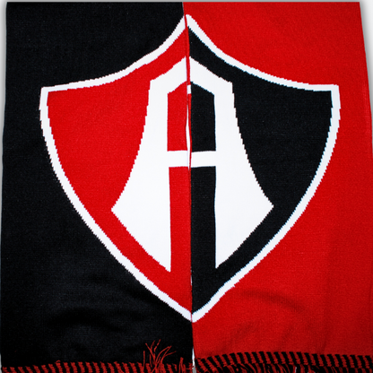 ATLAS FC BLACK AND RED SCARF