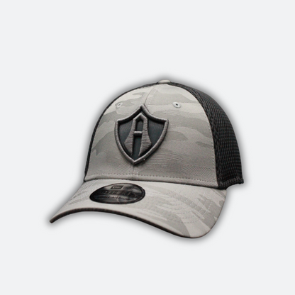 ATLAS FC GREY CAMOUFLAGE CAP WITH 3D EMBROIDERED SHIELD