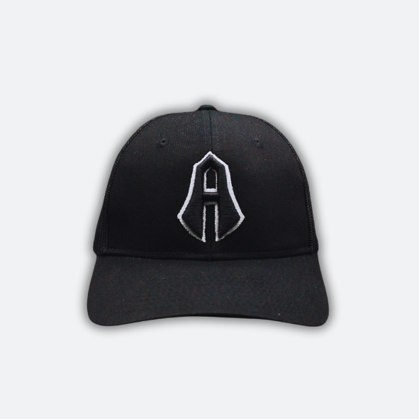 ATLAS FC CAP WITH 3D LOGO IN BLACK