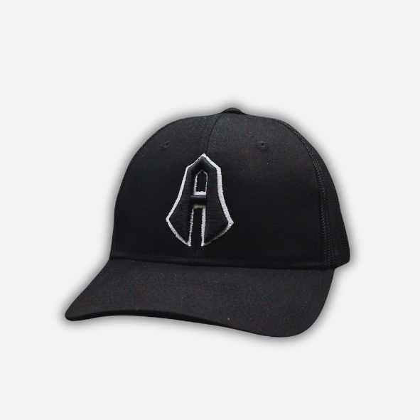 ATLAS FC CAP WITH 3D LOGO IN BLACK