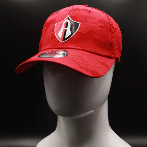 ATLAS FC CAP RED 3D CAMOUFLAGE