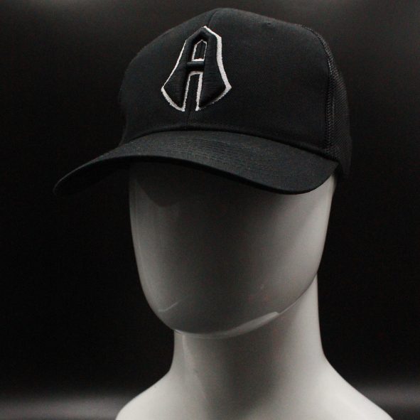 ATLAS FC CAP WITH 3D LOGO IN BLACK