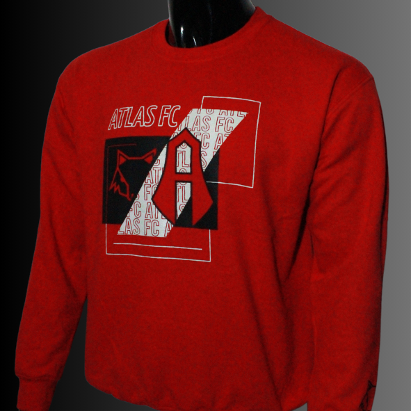 ZORRO CREWNECK / CLASSIC SQUARES ATLAS FC LOGO