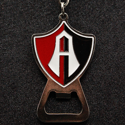 ATLAS FC LOGO SILVER KEYCHAIN WITH BOTTLE OPENER