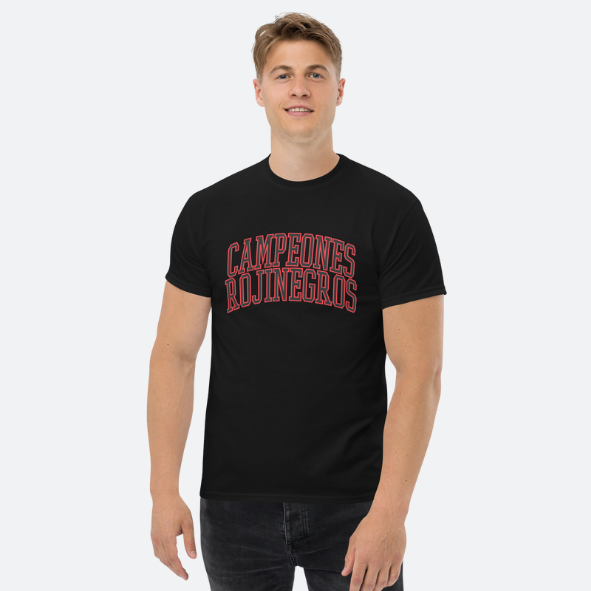 CAMPEONES ROJINEGROS T SHIRT